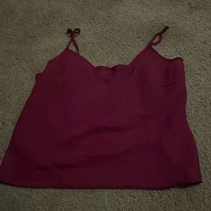 mesh spaghetti strap top